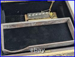 Incolay Stone Le Magnifique Musical Case Reuge Swiss Movement Beethoven