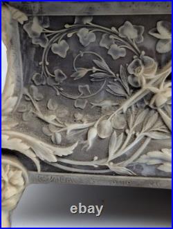 Incolay Stone Le Magnifique Musical Case Reuge Swiss Movement Beethoven