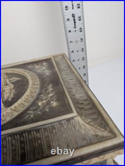 Incolay Stone Le Magnifique Musical Case Reuge Swiss Movement Beethoven