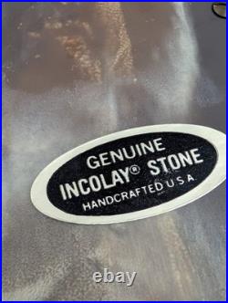 Incolay Stone Le Magnifique Musical Case Reuge Swiss Movement Beethoven