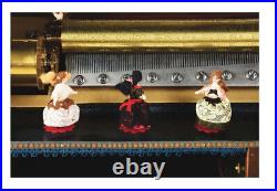 Incredible Coin-op Swiss Carousel Music Box Musical Automaton