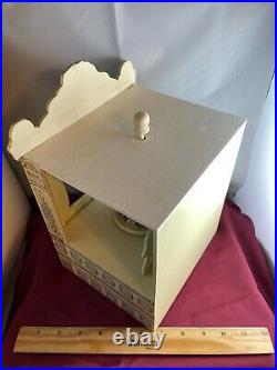 Italian Commedia Dell'Arte Florence Moving Marionettes Stage Music Box VIDEO