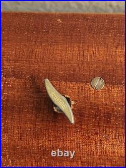 Italian Inlaid Wood Marquetry Dancer Fold Out Jewelry Box Works Vintage