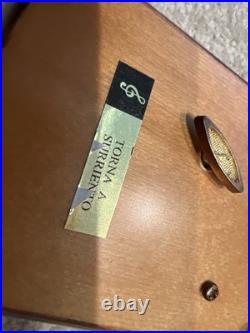 Italian Sorrento Inlaid Music Box Torna a Surriento Italy