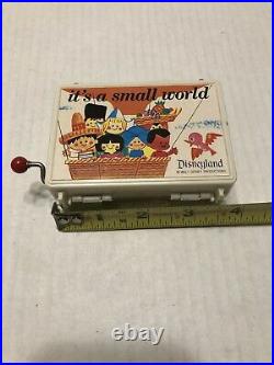 Its A Small World Music Trinket Box Disneyland Japan Disney (Tested And Works)