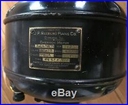J. P. Seeburg Piano Co. Electric Motor Antique Coin Player EMERSON Vintage Nice
