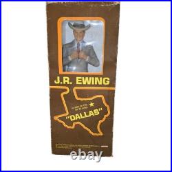 J. R. Ewing Dallas TV Series Limited Edition Porcelain Music Box Decanter BA26