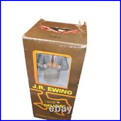 J. R. Ewing Dallas TV Series Limited Edition Porcelain Music Box Decanter BA26