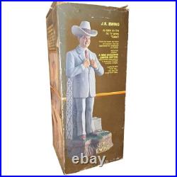 J. R. Ewing Dallas TV Series Limited Edition Porcelain Music Box Decanter BA26