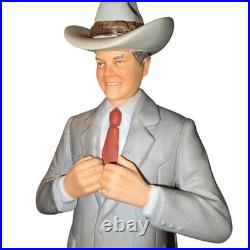 J. R. Ewing Dallas TV Series Limited Edition Porcelain Music Box Decanter BA26