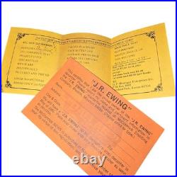 J. R. Ewing Dallas TV Series Limited Edition Porcelain Music Box Decanter BA26