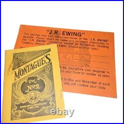 J. R. Ewing Dallas TV Series Limited Edition Porcelain Music Box Decanter BA26