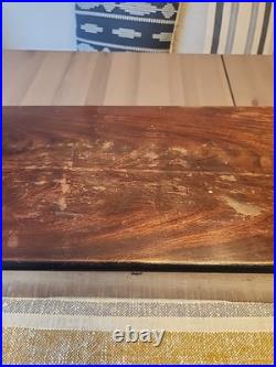 JH Heller Antique Swiss Columbia 8 Tune 4 Cylinder Music Box Works