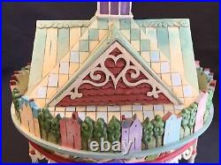 JIM SHORE Enesco AROUND WE GO Musical Carousel In Good Old Summertime WithBox