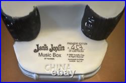 Janis Joplin Ceramic Porsche Music Box by Vandor 7 #453 Of 4800. Note NO BOX