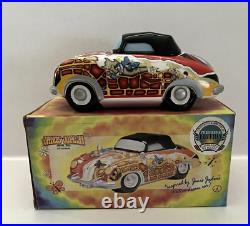 Janis Joplin Dream Car Porsche 356 Psychedelic Music Box by Vandor with Box