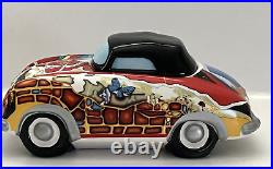 Janis Joplin Dream Car Porsche 356 Psychedelic Music Box by Vandor with Box