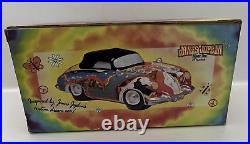 Janis Joplin Dream Car Porsche 356 Psychedelic Music Box by Vandor with Box