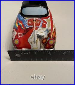 Janis Joplin Musical Ceramic Container Psychedelic Dream Car Vandor 7 Porsche