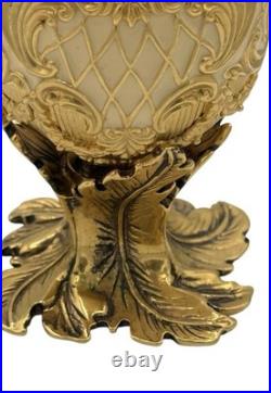 Joan Rivers Classics Collection Musical Egg/Box Gold Tone & Enamel Working