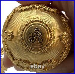 Joan Rivers Classics Collection Musical Egg/Box Gold Tone & Enamel Working