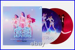 K-Pop Demon Hunters Vinyl 2LP Movie Soundtrack Picture DIsc -Poster&Random PC