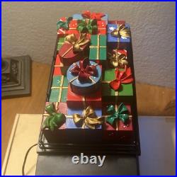 KATHE WOHLFAHRT Christmas Music Box Truck Weihnachts Express Lights & Motion