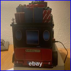 KATHE WOHLFAHRT Christmas Music Box Truck Weihnachts Express Lights & Motion