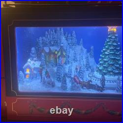 KATHE WOHLFAHRT Christmas Music Box Truck Weihnachts Express Lights & Motion