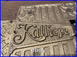 Kalliope Music Box Model #108 (17) Period 1895