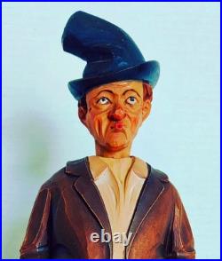 Karl Griesbaum Black Forest Whistler Tramp (Hobo) in Top Hat