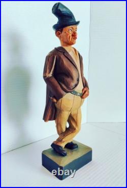 Karl Griesbaum Black Forest Whistler Tramp (Hobo) in Top Hat