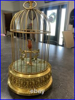 Karl Griesbaum German Singing Bird Cage Made in Germany Works, Ship & Insured Karl Griesbaum German Singing Bird Cage Made in Germany Works, Ship & Insured