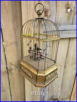 Karl Griesbaum Singing Bird Cage Made In Germany