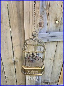 Karl Griesbaum Singing Bird Cage Made In Germany