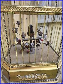 Karl Griesbaum Singing Bird Cage Made In Germany