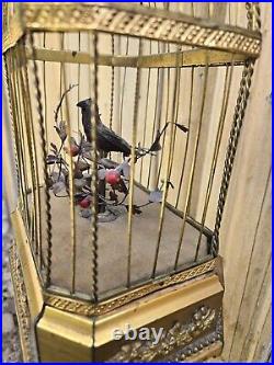 Karl Griesbaum Singing Bird Cage Made In Germany