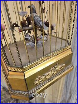 Karl Griesbaum Singing Bird Cage Made In Germany