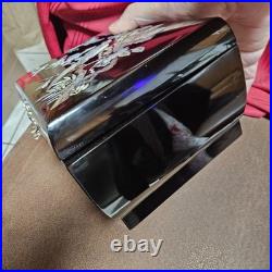 Korean Najeonchilgi (mother-of-pearl lacquerware) jewelry box Vintage