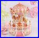 LED-PINK-house-Carousel-Music-Box-MERRY-GO-ROUND-Classic-Music-box-29-SONG-01-uk