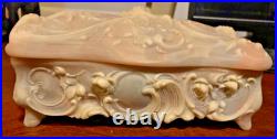 LIMITED EDITION Music Box'ONCE UPON A DREAM' Handcrafted in INCOLAY STONE No