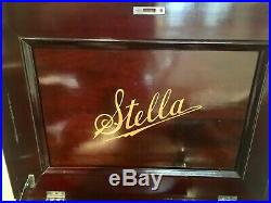 Large Antique Stella 15 1/2 in. Disc Music Box-Plays & Looks Fantastic-10 Discs