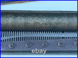 Large Antique Swiss Cylinder Music Box Player Wood Case Parts Box 12 Song 25