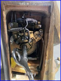 Large Carved German Whistler Black Forest Lamp Post Drunk Karl Griesbaum