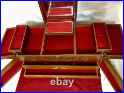 Large Chest Vintage Jewelry Box