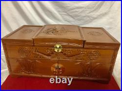 Large Chest Vintage Jewelry Box