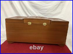 Large Chest Vintage Jewelry Box