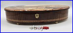 Large Intricate Handmade Italian Wood Inlaid Music Jewelry Box Sorrento View Large Intricate Handmade Italian Wood Inlaid Music Jewelry Box Sorrento View