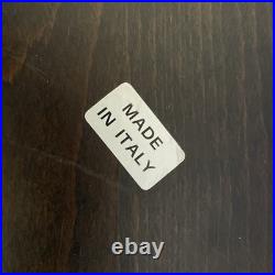 Large Italian burl wood inlay musical jewelry box. Plays La Polonaise Chopin