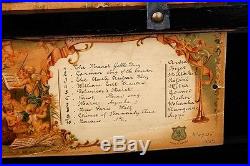 Large Mermod Freres music box with 10 tunes. Switzerland circa 1890